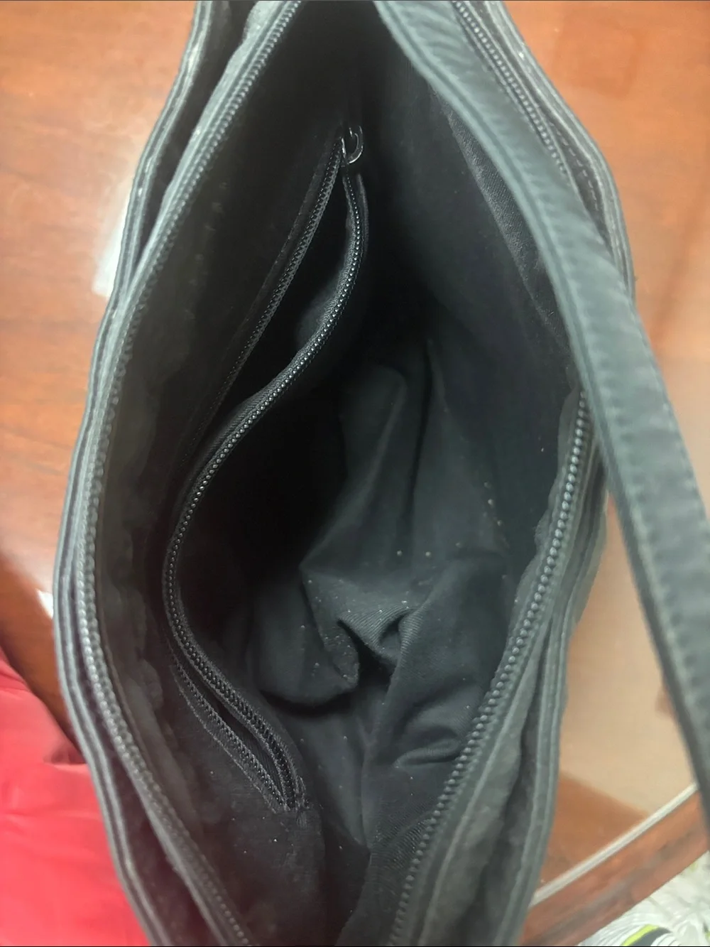 kate spade black nylon crossbody shoulder bag
